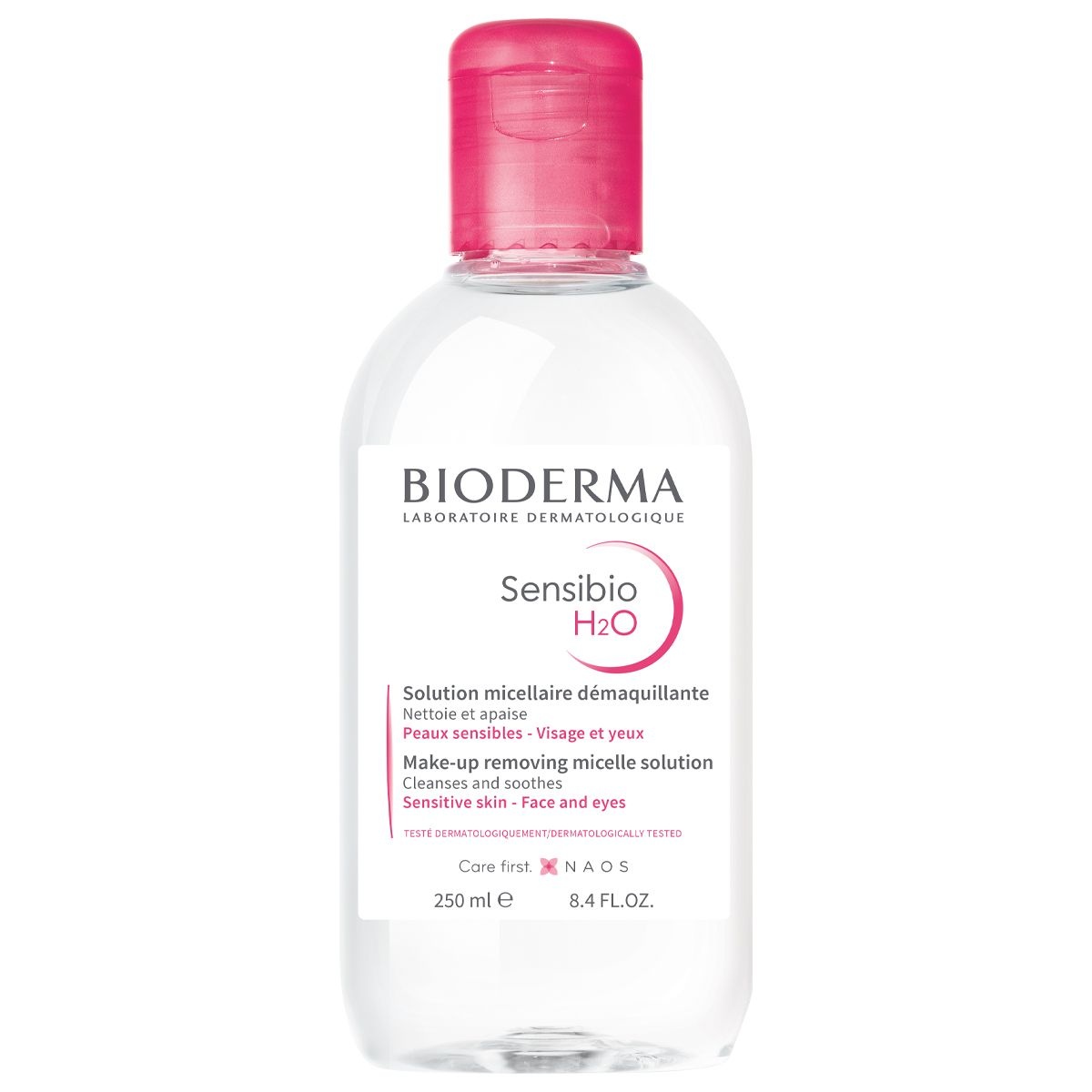 BIODERMA Sensibio H2O محلول ميسيلار مزيل للمكياج 250مل view 1