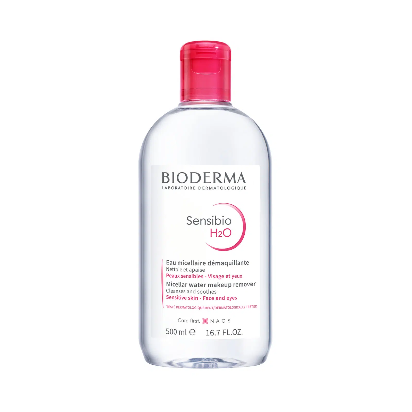 BIODERMA Sensibio H2O ماء ميسيلار للبشرة الحساسة 500مل view 1
