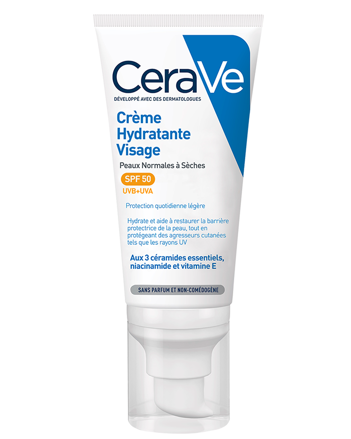 CeraVe Crème Hydratante Visage SPF 50 view 1