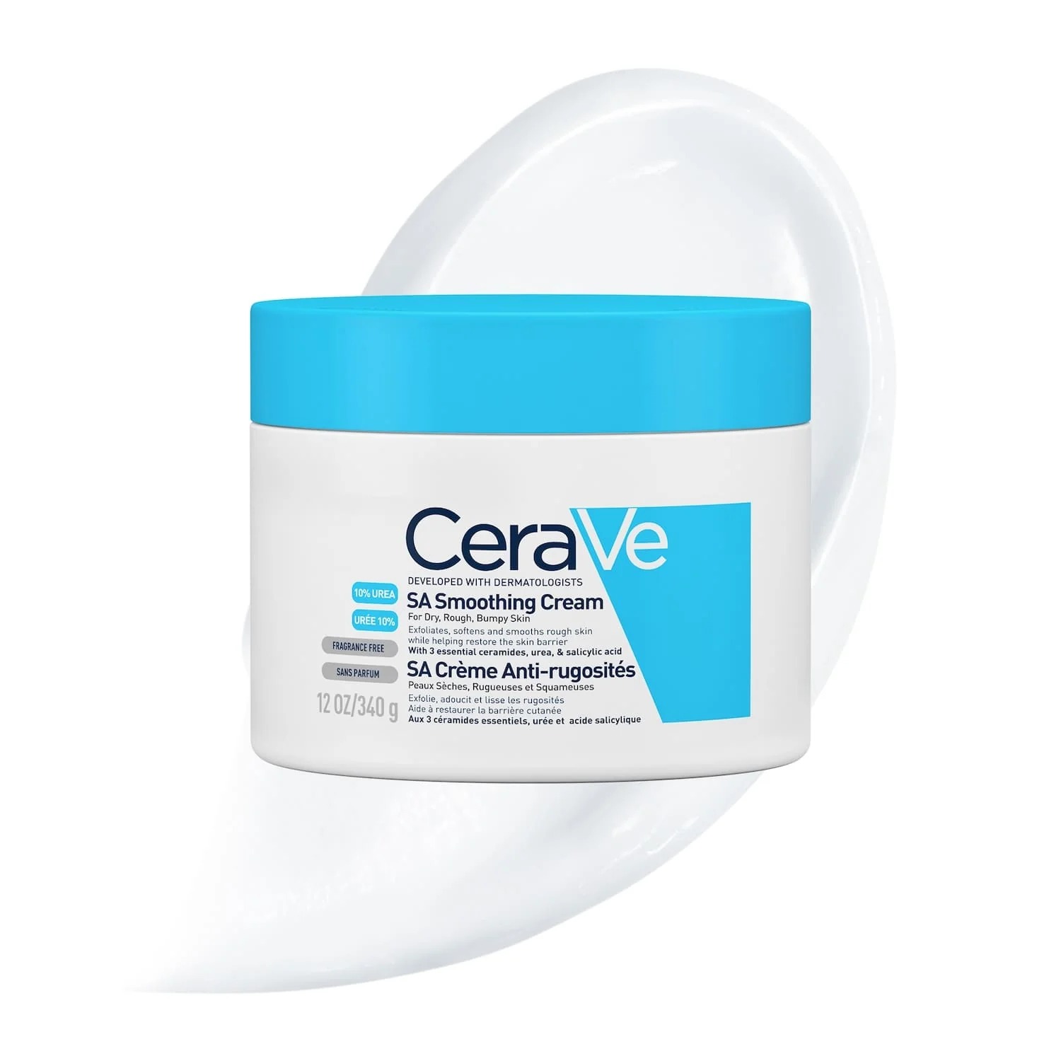 CeraVe SA Crème Anti-Rugosités 340G view 1