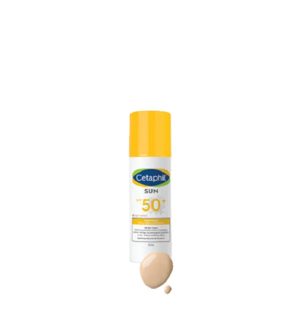 CETAPHIL SUN FACE FLUIDE TEINTE SPF 50+ 50ML view 1