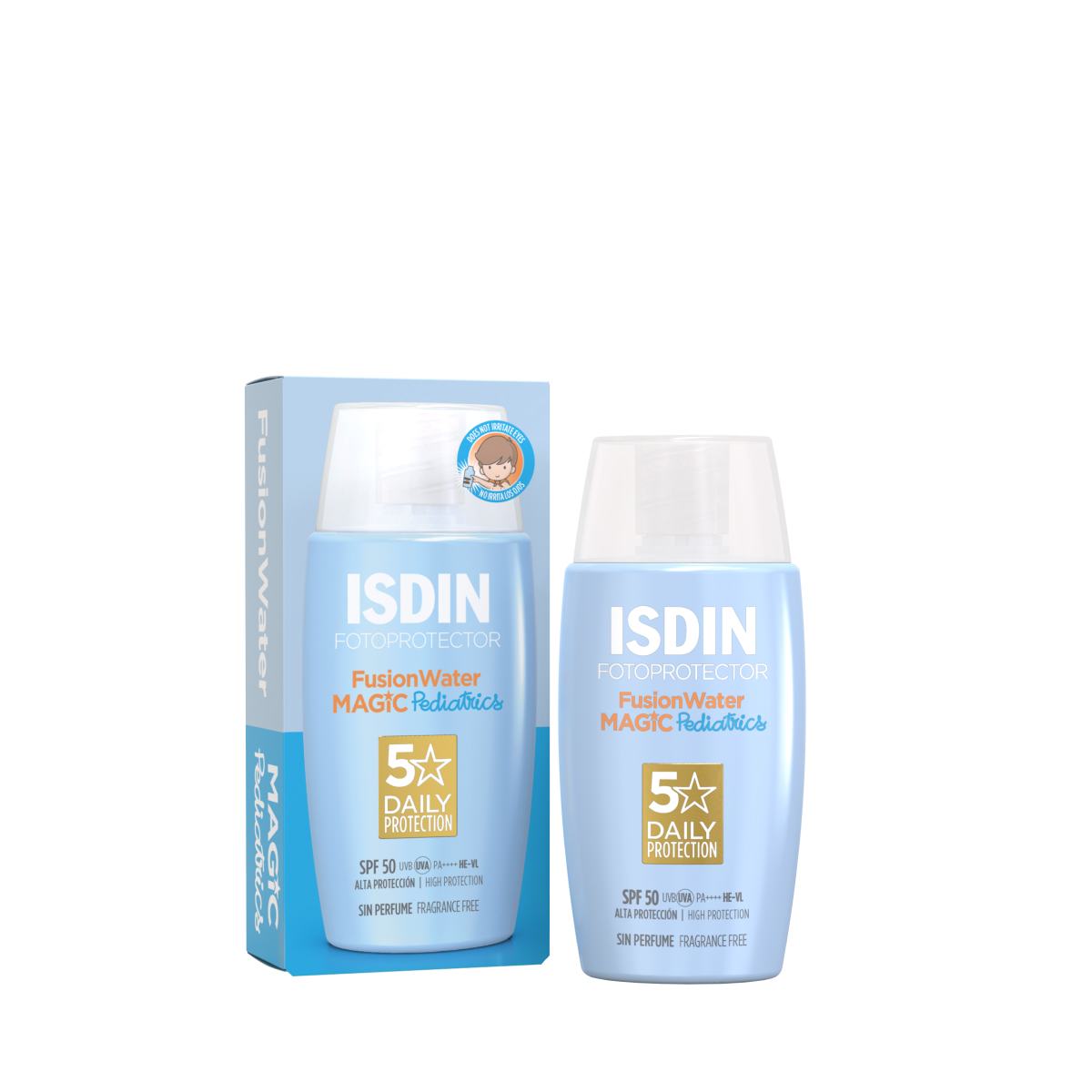 ISDIN Fotoprotector Fusion Water Pediatrics حماية من الشمس للأطفال +50 50مل view 1