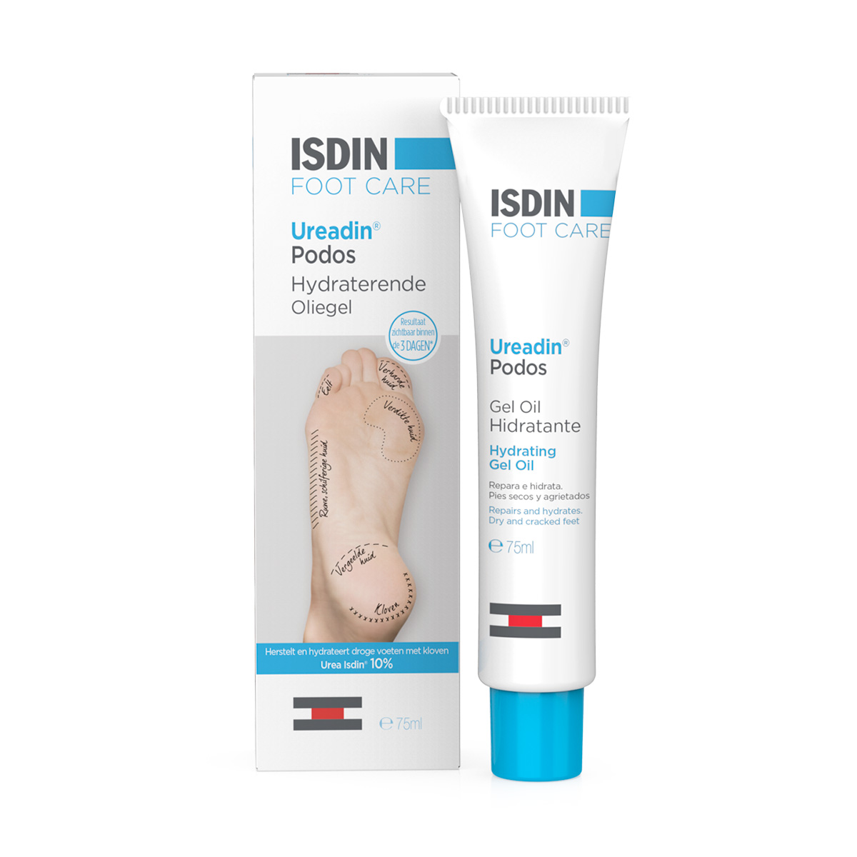 ISDIN Ureadin Podos Gel Oil Pieds 75ml view 1