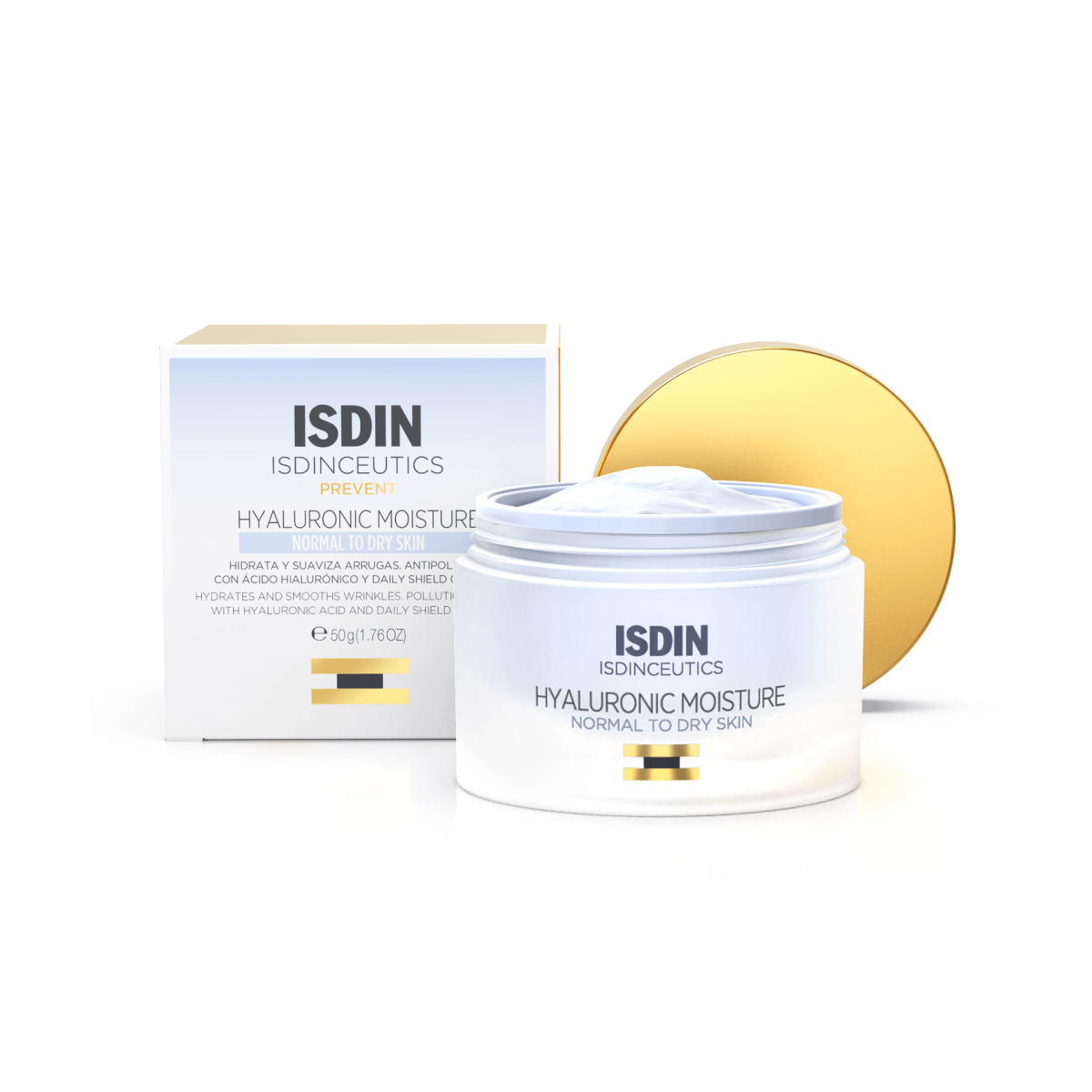 ISDIN ISDINCEUTICS HYALURONIC MOISTURE مرطب مع حمض الهيالورونيك 50غ view 1