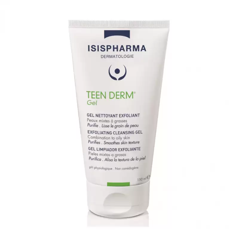 ISISPHARMA TEEN DERM GEL NETTOYANT EXFOLIANT 150ML view 1