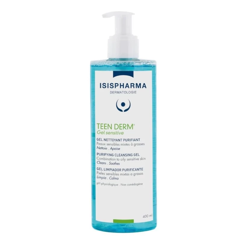 ISISPHARMA TEEN DERM Gel sensitive 400ml view 1